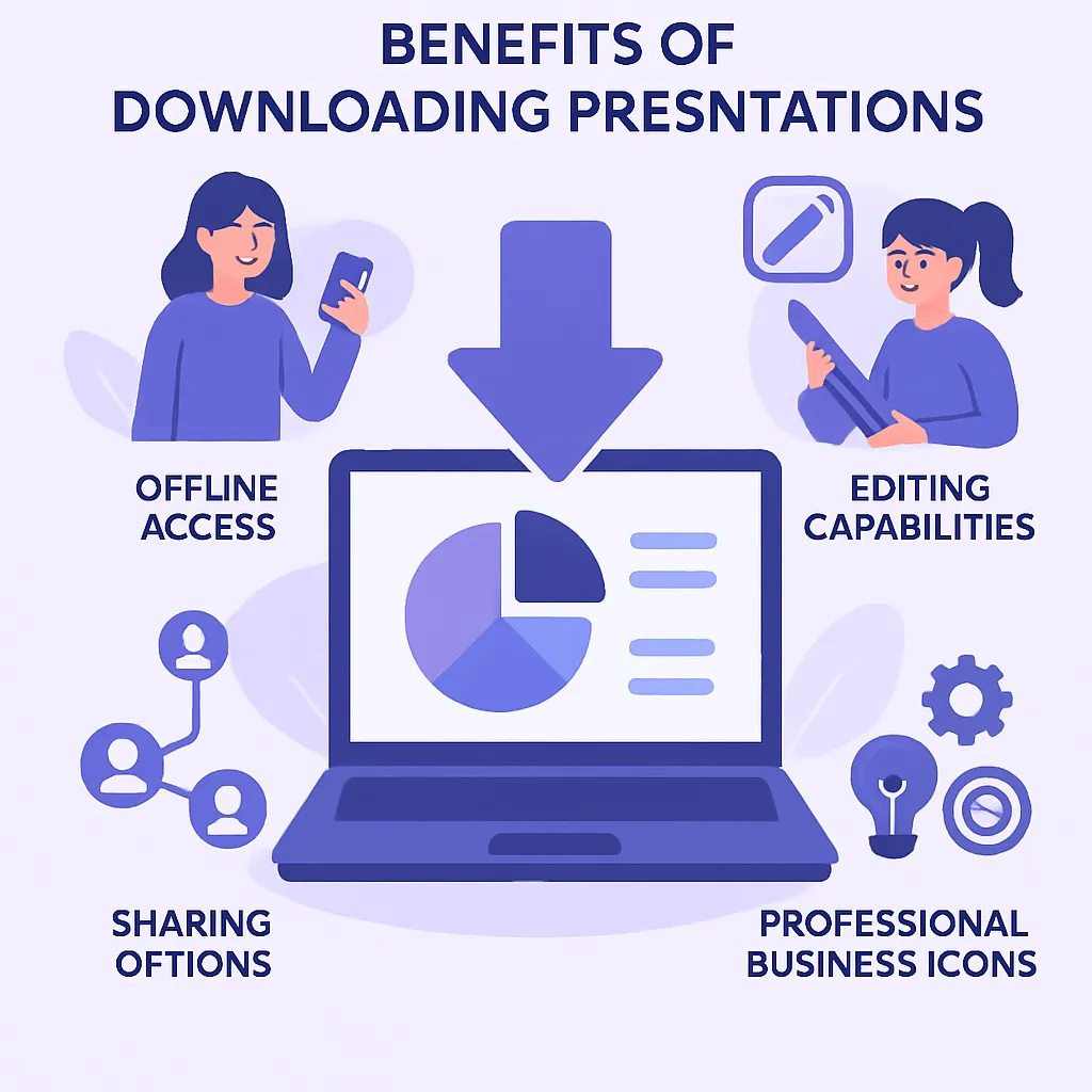 Benefits of downloading presentations